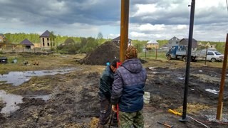 Заказать монтаж винтовых свай в Благовещенск - цена под ключ с доставкой от 1879 шт