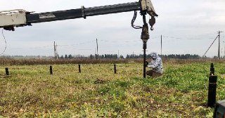 Установка винтовых свай Благовещенск цена от 3131 руб.