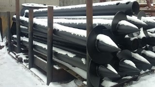 Винтовые сваи диаметром 73 мм Благовещенске цена от 1357 руб.